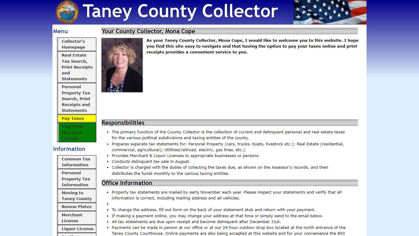 Taney County Collector